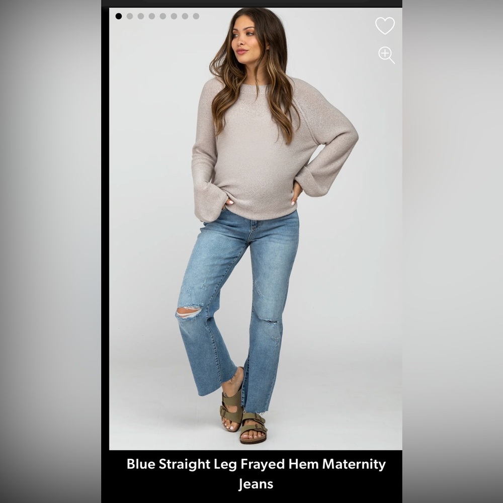 Pinkblush Maternity Jeans NWOT